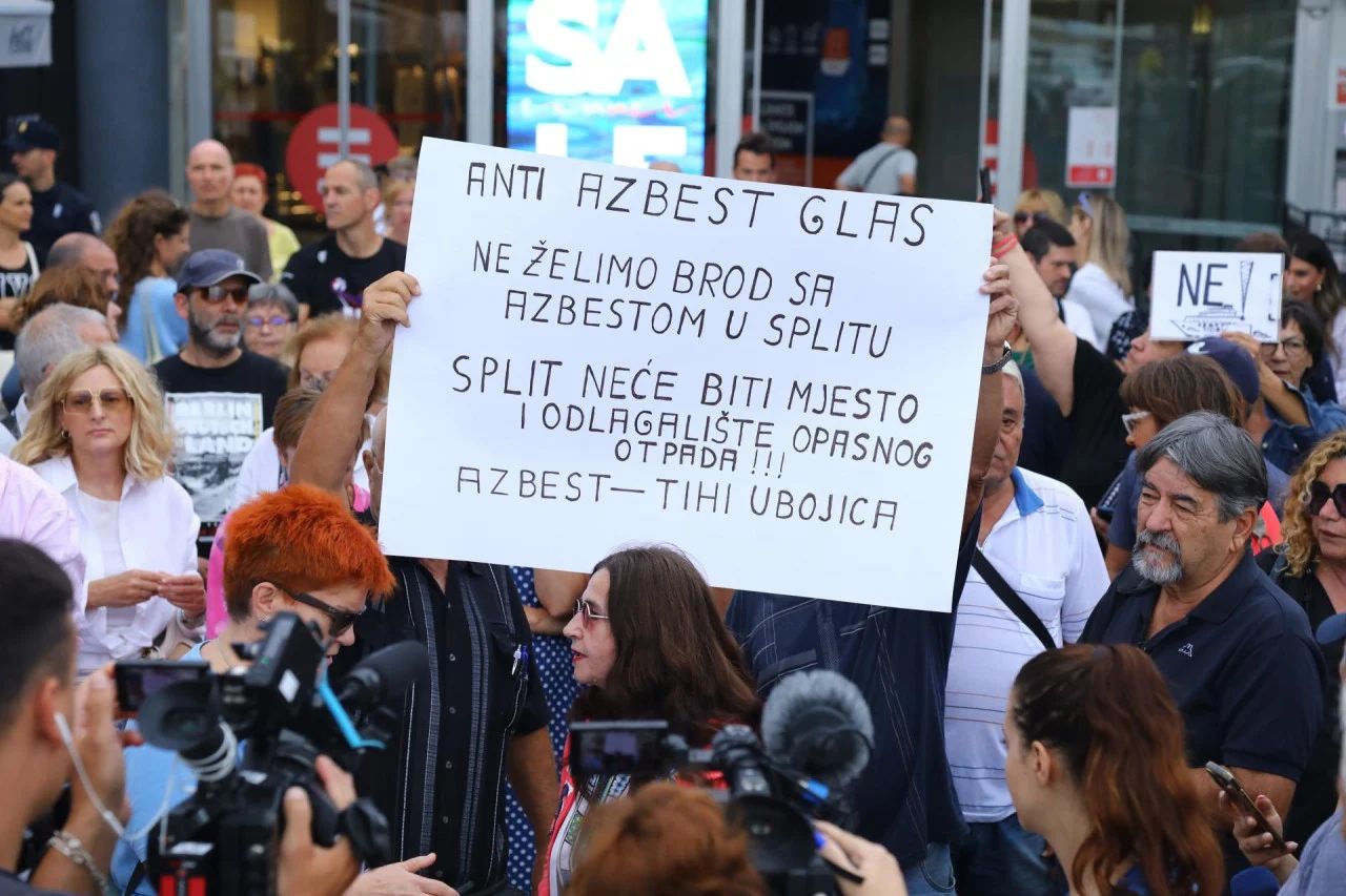 Ne azbestu u Splitu i Hrvatskoj!