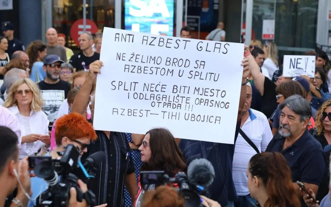 Ne azbestu u Splitu i Hrvatskoj!
